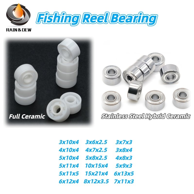 Baitcasting Reel - All-Ceramic Hybrid Ceramic Bearings (1/5/10P) Luya