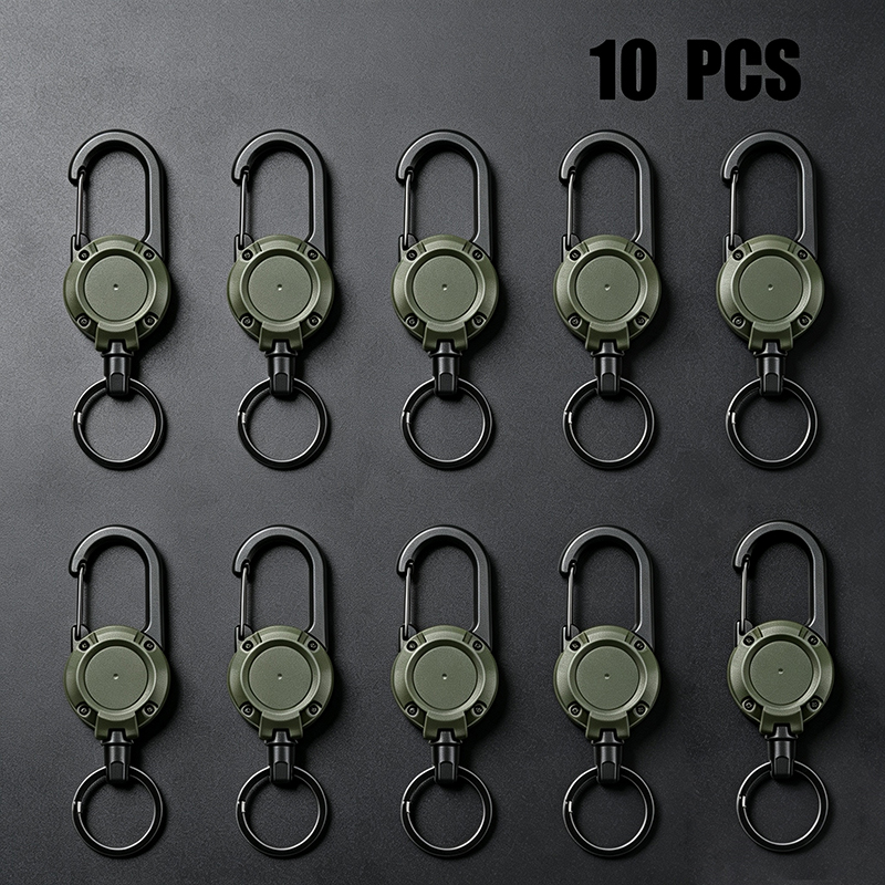 10PCS Carabiner Retractable Ke - đánh giá và giá Reel Bag