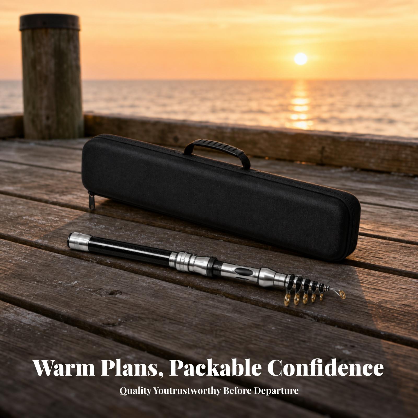 Complete Fishing Rod Kit with  - đánh giá và giá Reel Bag