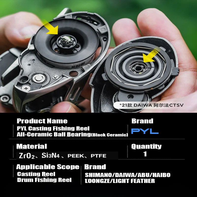 PYL Cast Fishing Reel, all-cer - đánh giá và giá Reel Repair Kit