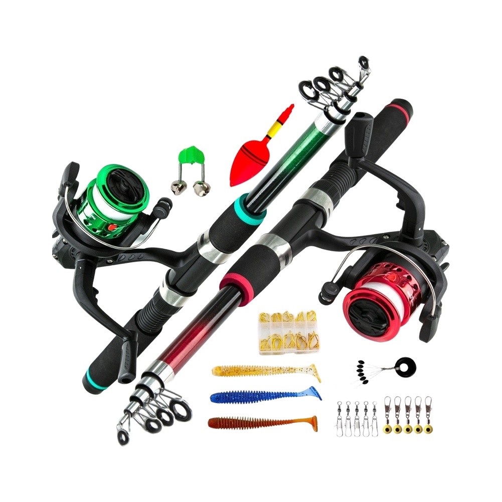 Fishing Starter Kit Rod Reel A - đánh giá và giá Reel Bag